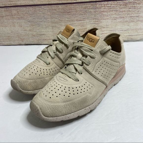 UGG Shoes - UGG Womens Size 6 Adaleen Comfort Shoes Sneakers Light Brown 1016674